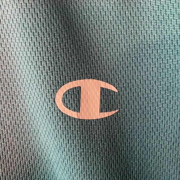 Champion Men's XX-Large T Athletic Shirt Teal Short Sleeve Gym - Picture 5 of 5